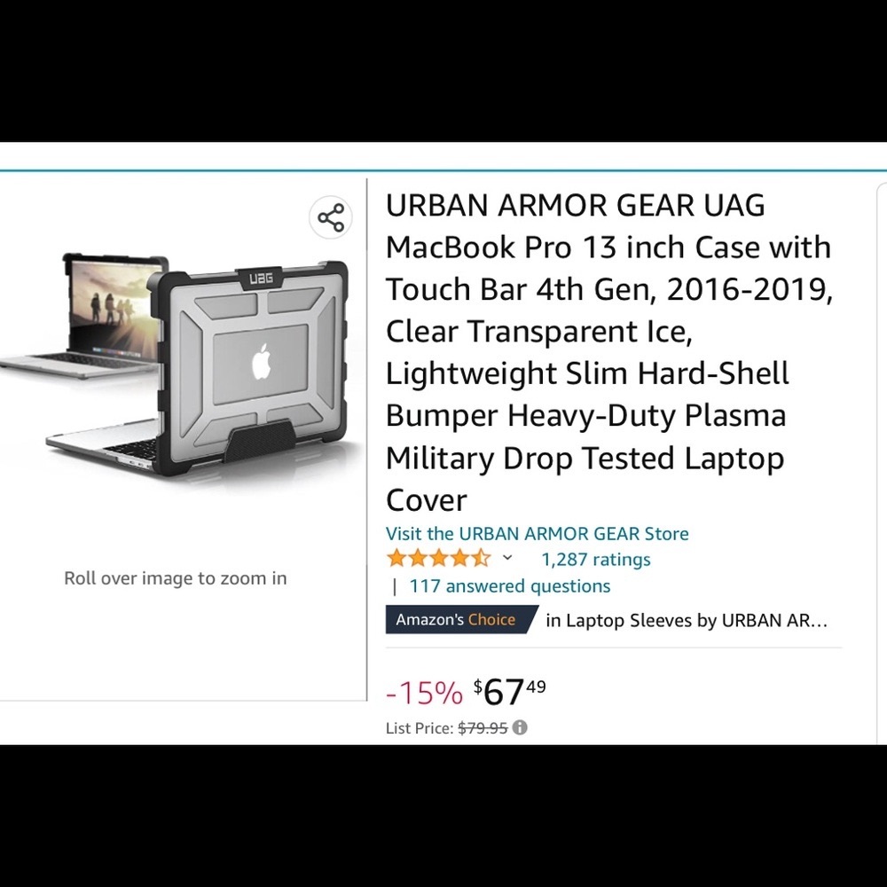 UAG Macbook Case